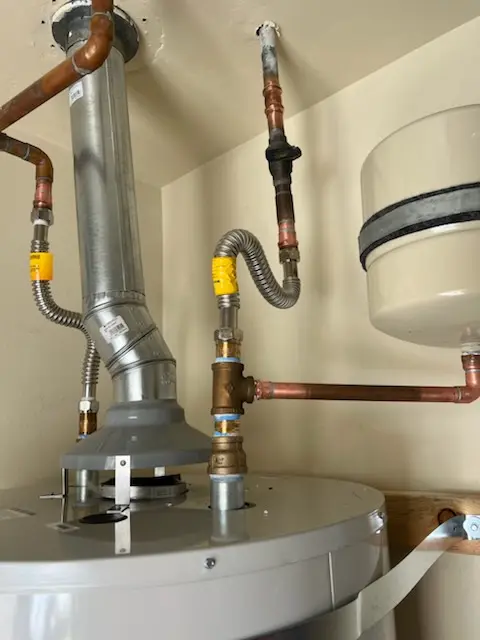 Water heater installation and plumbing repair in Eagles Loft